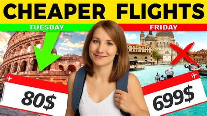 Are flights cheaper on Tuesdays?