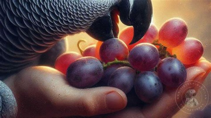 Are grapes toxic to parrots?