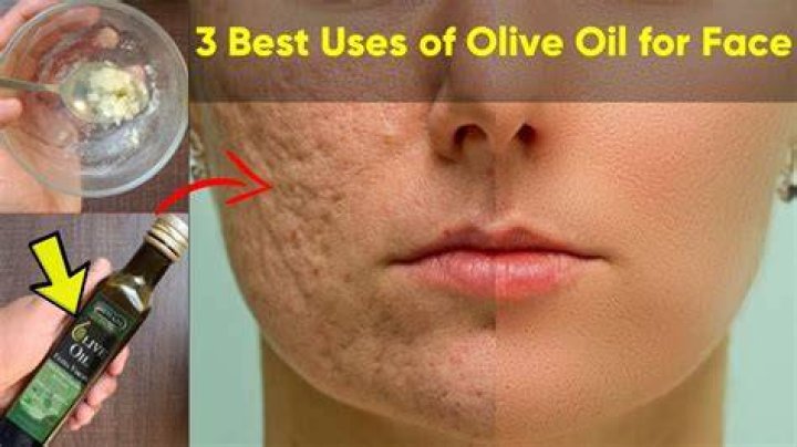 Can I put olive oil on my face?