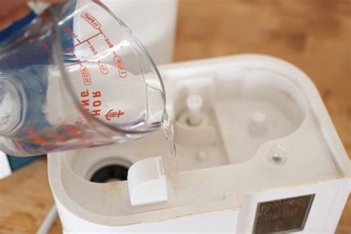 Can I soak humidifier in vinegar overnight?