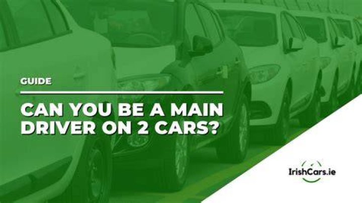 Can someone else be the main driver on my car?