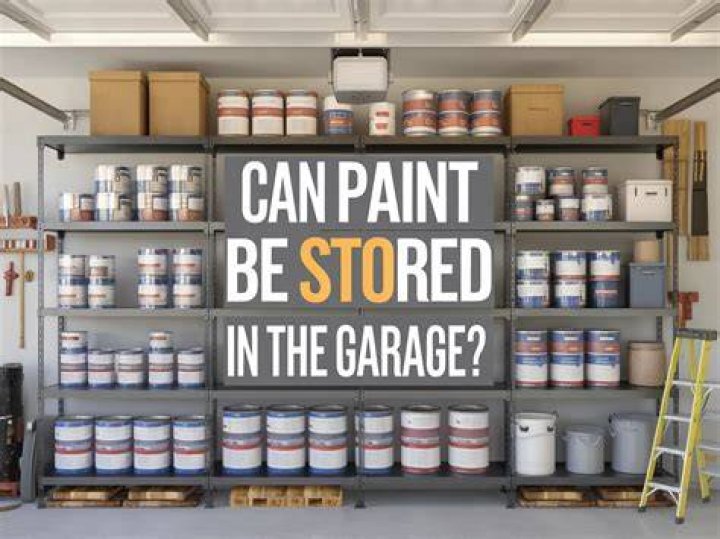 Can turpentine be stored in garage?