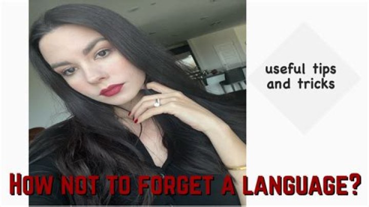 Can you forget a language?