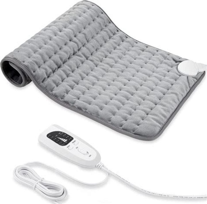 Can you lay on an electric heating pad?