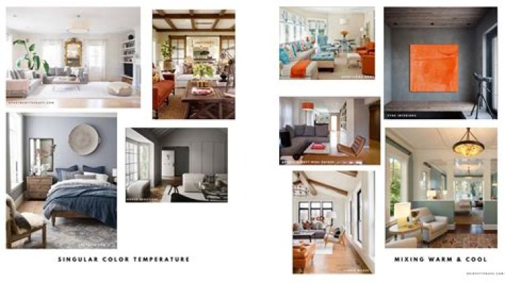 Can you mix warm and cool colors in the same room?