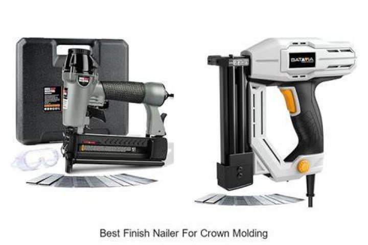 Can you use a finish nailer for crown molding?