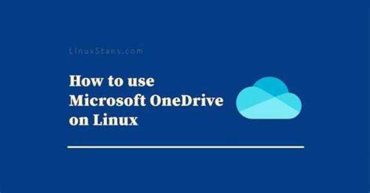 Can you use OneDrive on Linux?