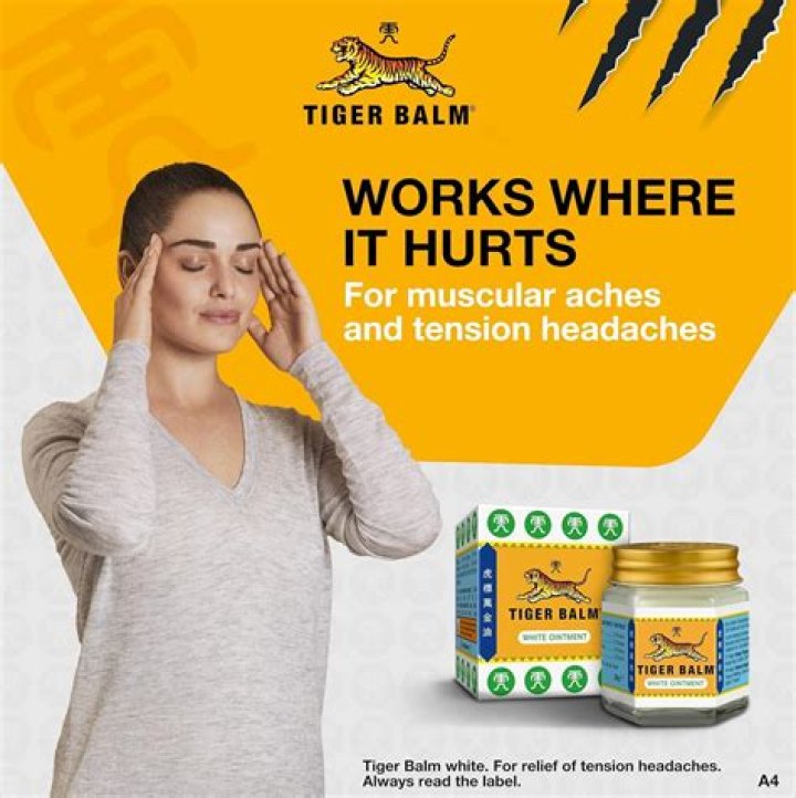 Can you use Tiger Balm for headaches?