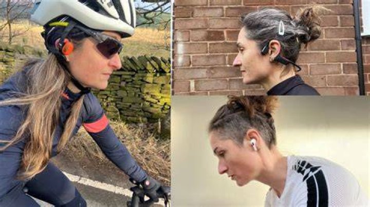 Can you wear headphones while cycling?