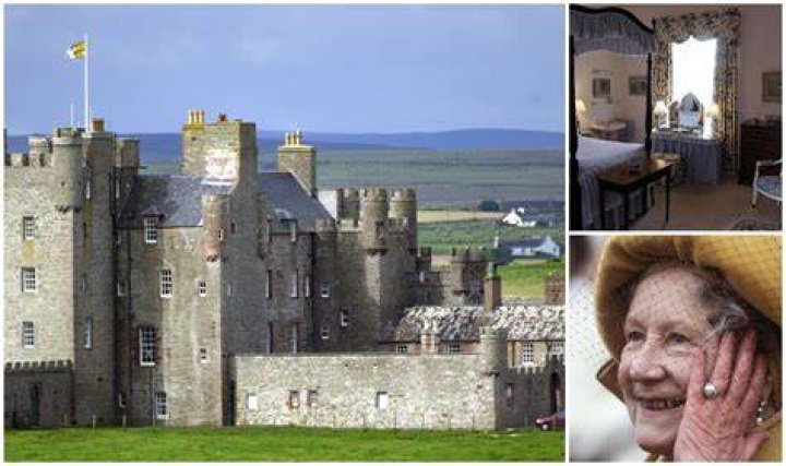 Did the Queen Mother buy a castle in Scotland for 100?