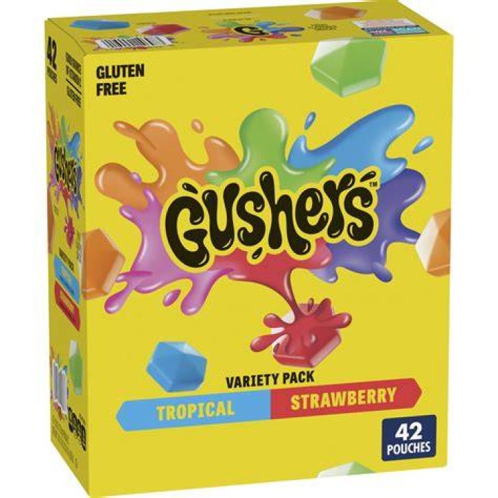 Do gushers have gelatin?