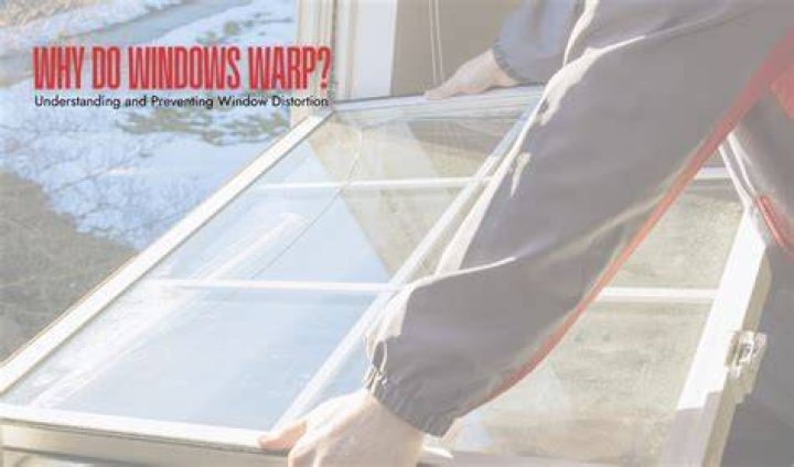 Do vinyl windows warp over time?