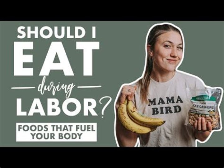 Do you get hungry before labor?