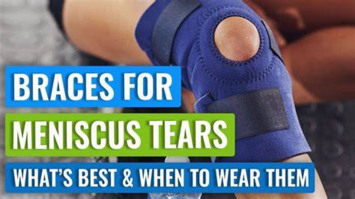 Does a knee brace help a torn meniscus?