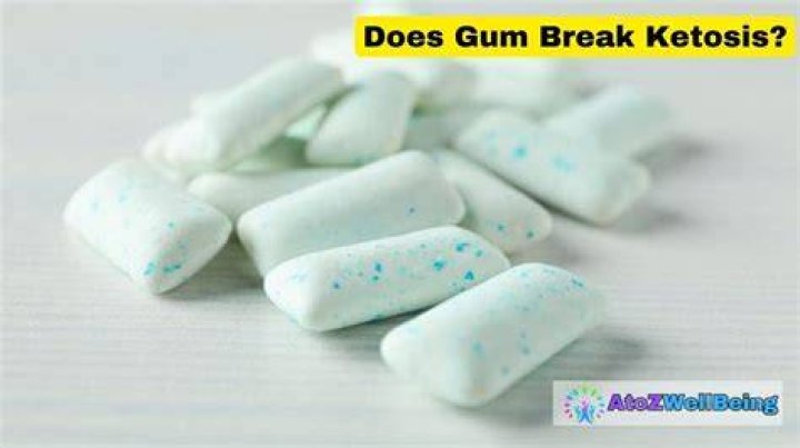 Does chewing gum break ketosis?