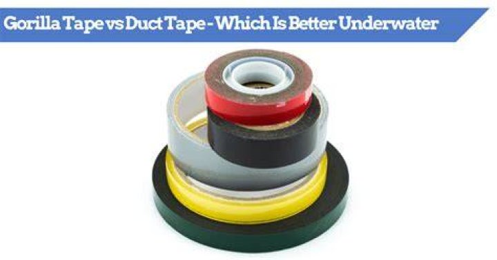 Does Gorilla tape work underwater?
