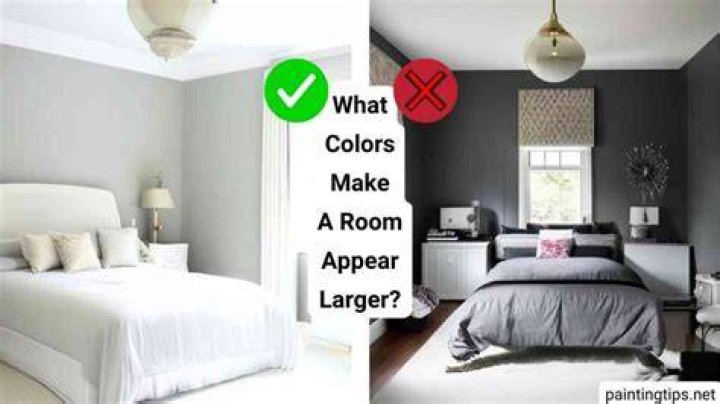 Does grey make a room look smaller?