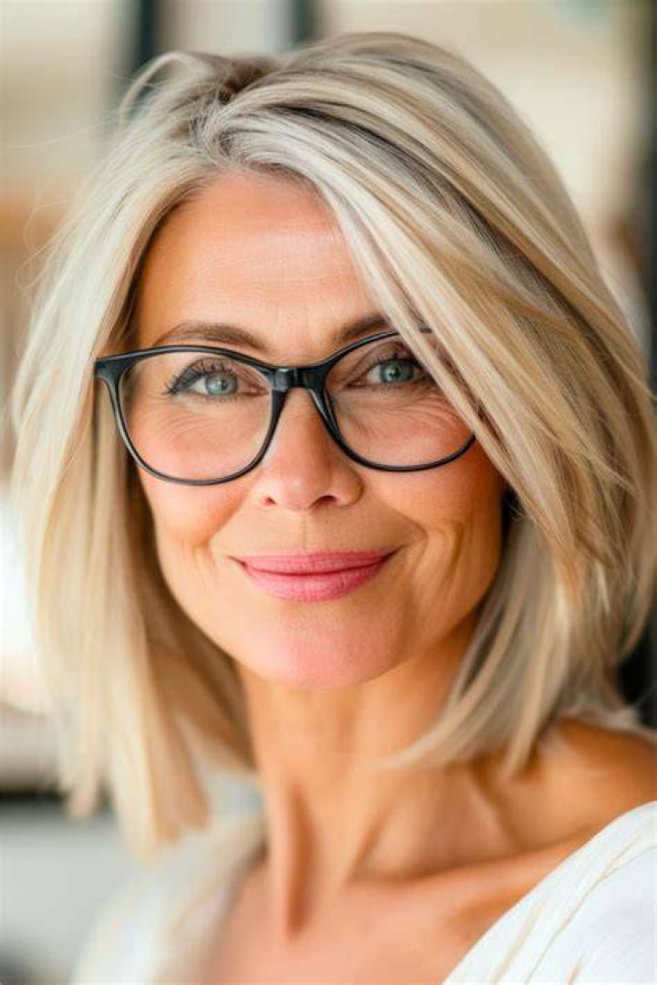 Does Mrs. Who Wear glasses?