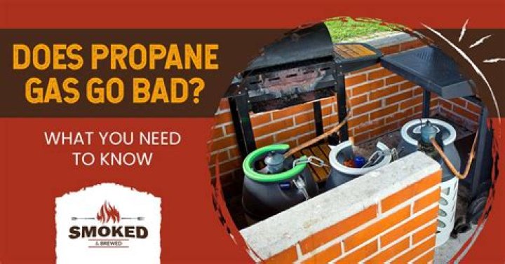 Does propane go bad with age?