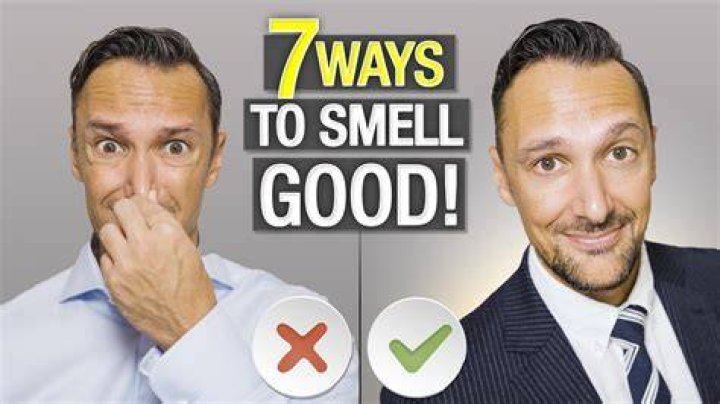 How can a guy smell nice?