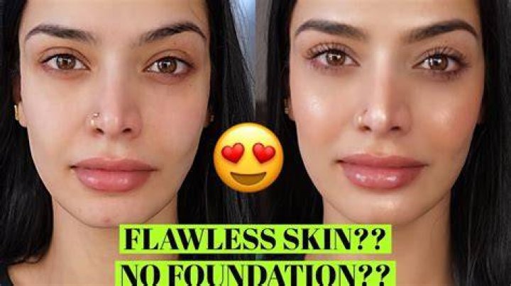 How can I get flawless skin without makeup?