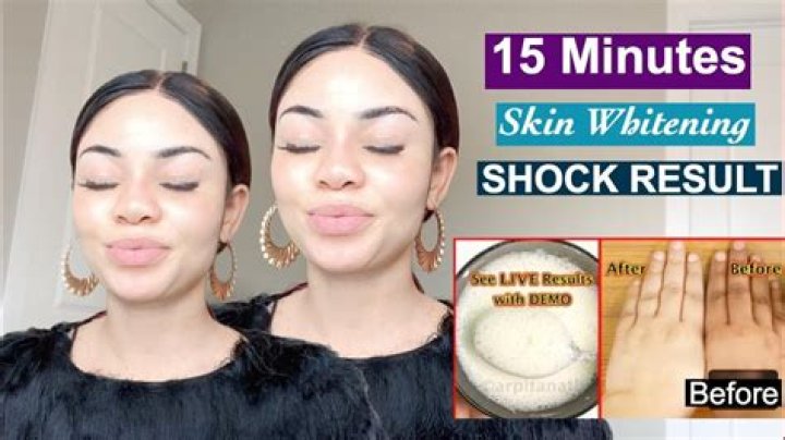 How do I bleach my skin?