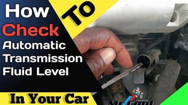 How do I check my automatic transmission fluid?