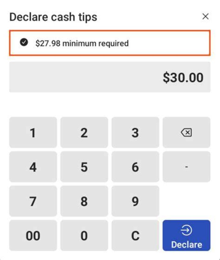 How do I declare cash income?
