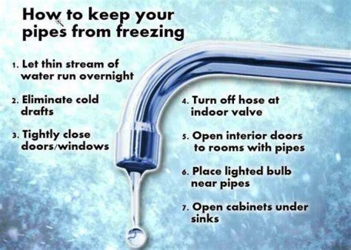 How do I keep my well line from freezing?