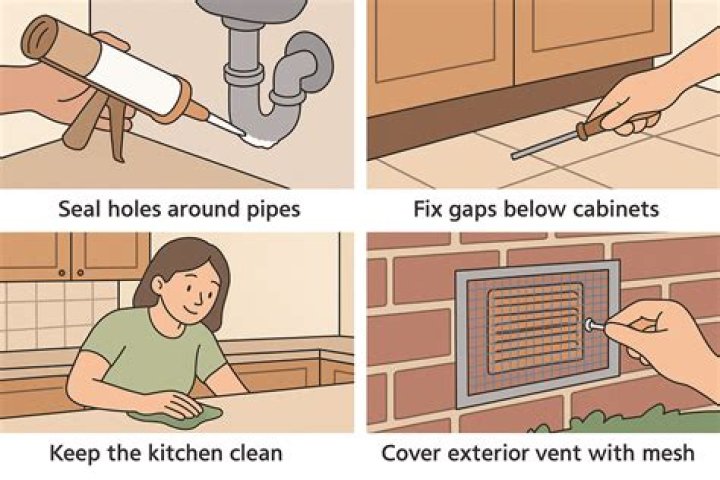 How do rats get in the kitchen?
