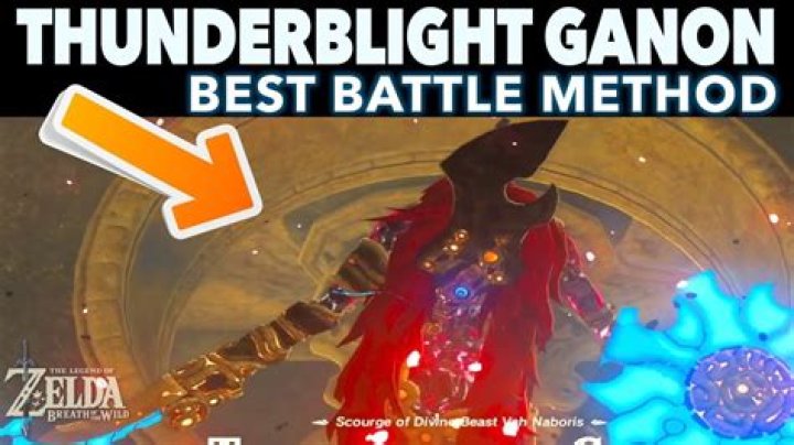 How do you beat Phase 3 of Thunderblight Ganon?