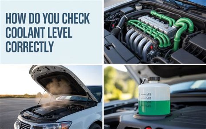 How do you check coolant level?