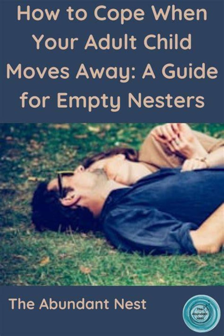 How do you cope when your only child moves away?