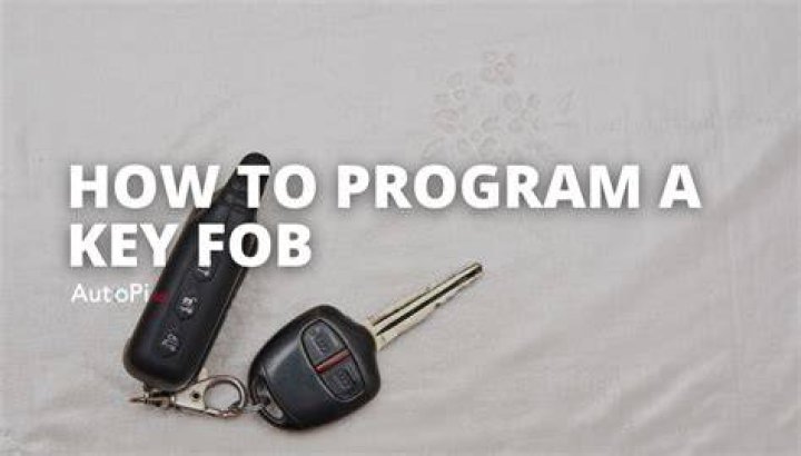 How do you get a key fob programmed?