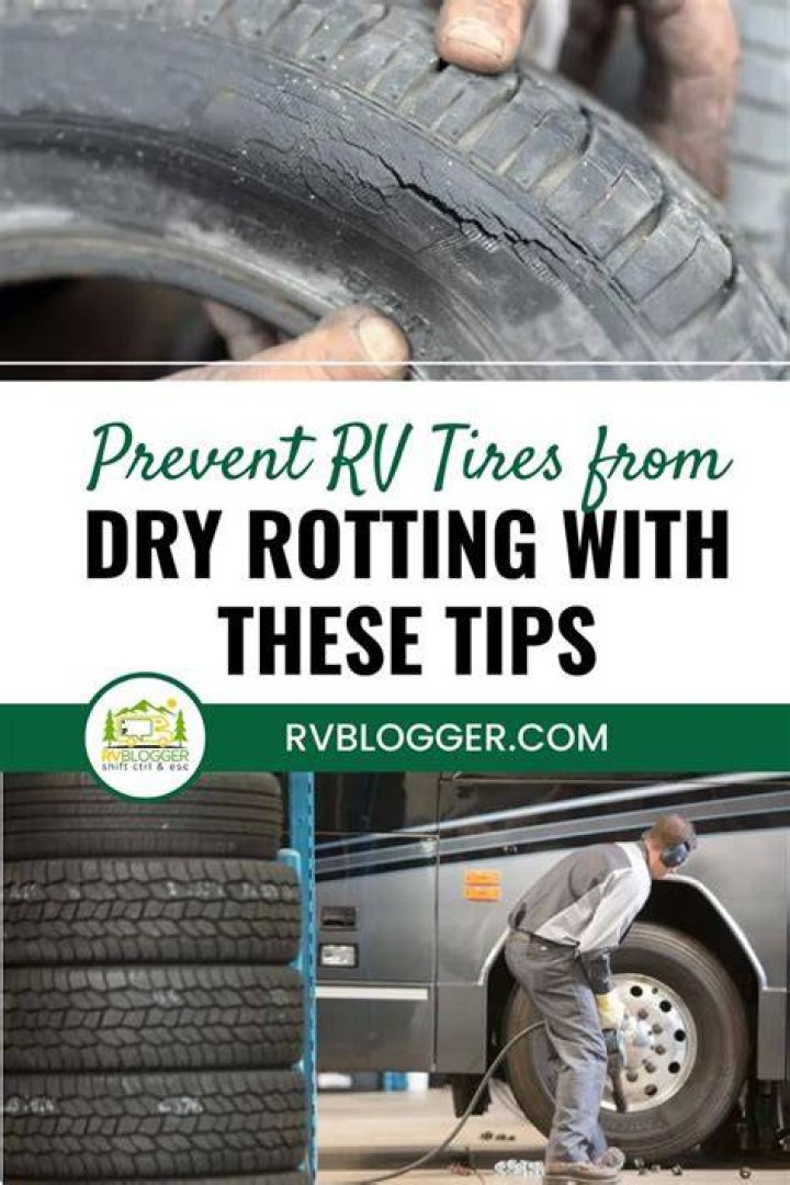 How do you keep RV tires from dry rotting?