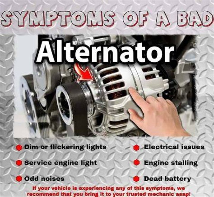 How do you know if alternator is bad?