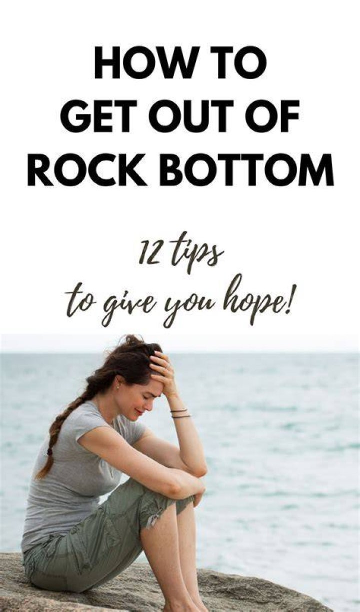 How do you know if you hit rock bottom?