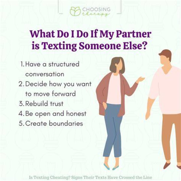 How do you know if your partner is texting someone else?