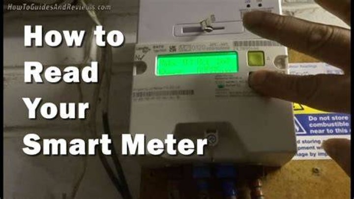 How do you read a smart meter?