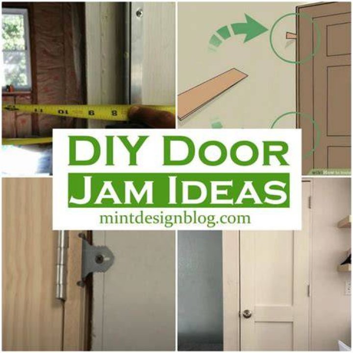 How do you secure a door jam?