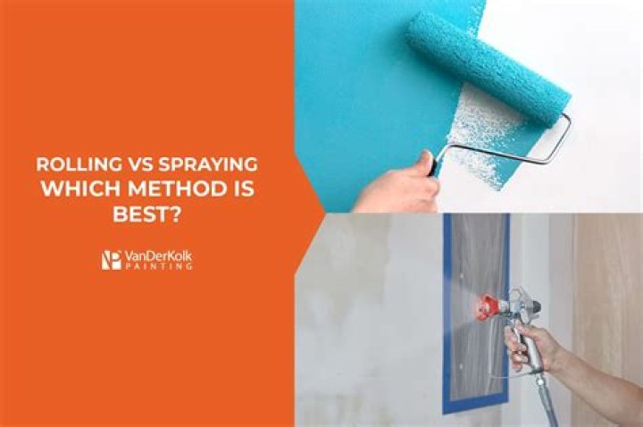 How do you use less paint when spraying?