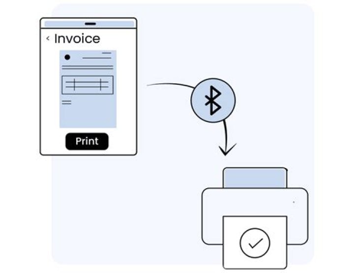 How does Bluetooth printer work?