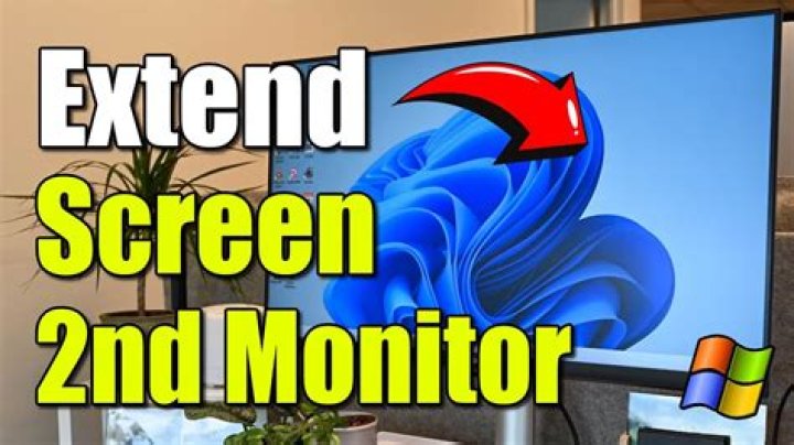 How does extend screen work?