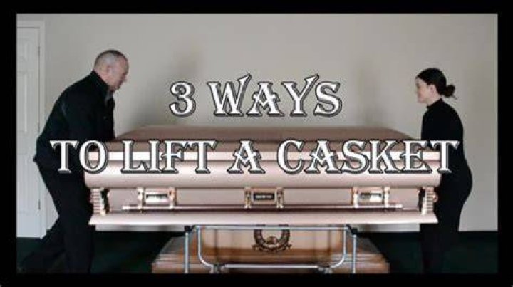 How heavy is a casket with body?
