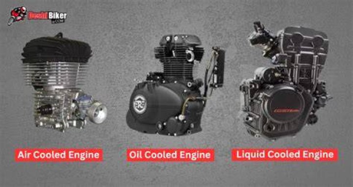 How long can an air cooled bike engine run continuously?