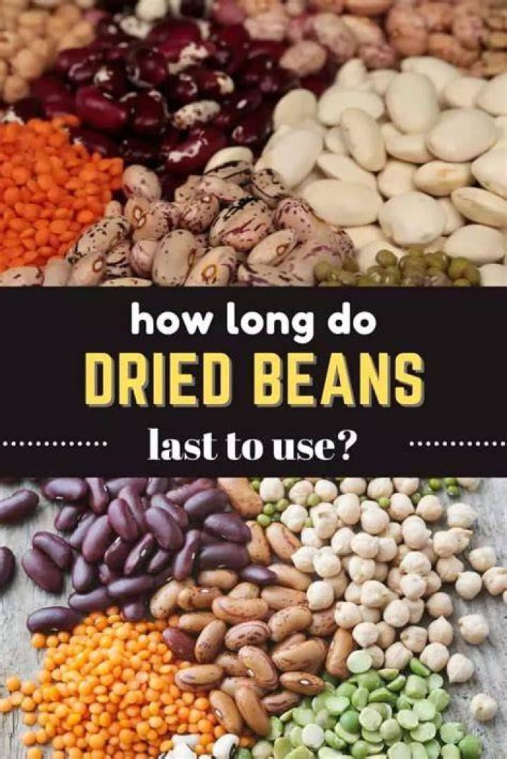 How long do dried beans last?