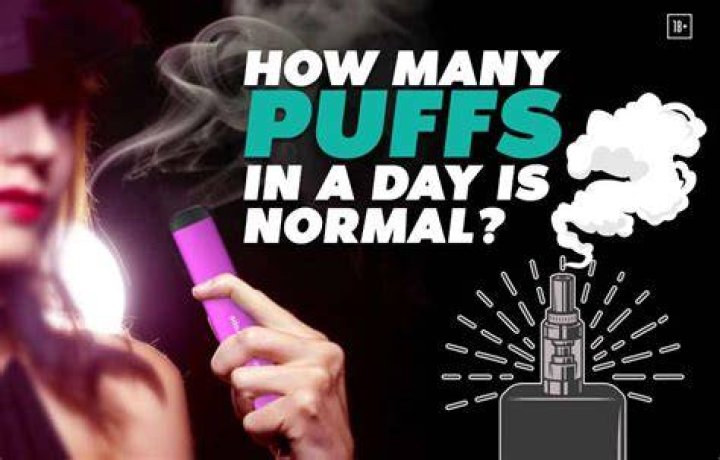 How many puffs of vape should I do a day?