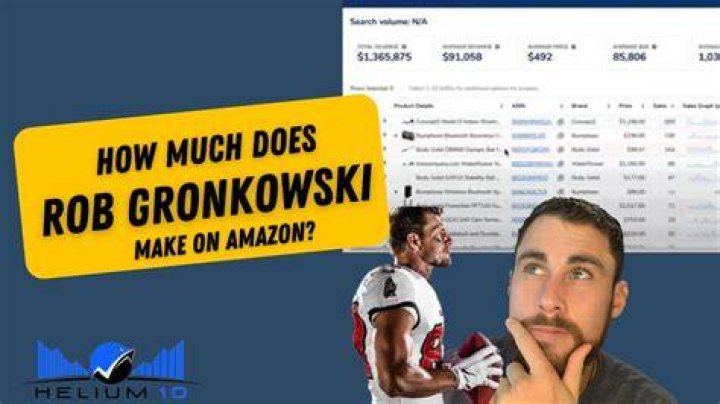 How much does Rob Gronkowski make?