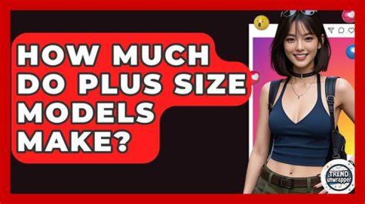 How much money do plus size models make?