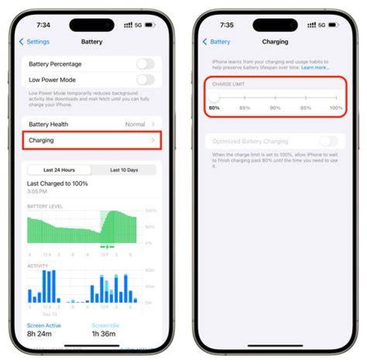 How often do I charge my iPhone 13?